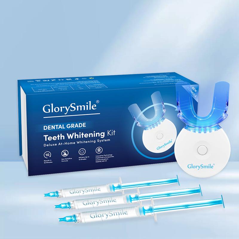 Teeth Whitening Kit with 5x LED Light, 22% Carbamide Peroxide Oral Care Black Friday Christmas Deal