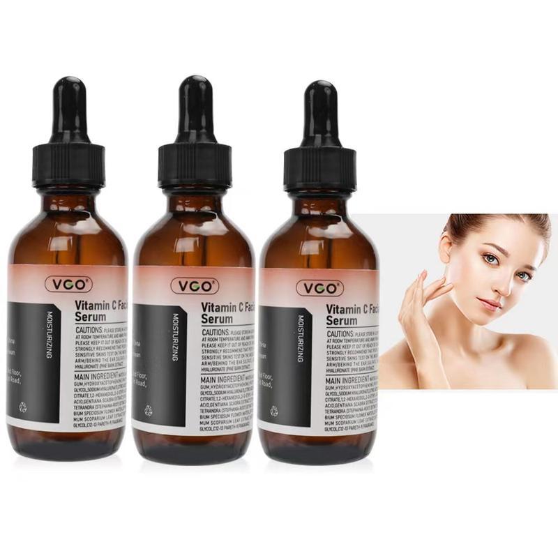 VGO Vitamin C Facial Serum Essence, 30ml  60ml-A2 Moisturize Skincare Daily DelicateGentle Acne Cleanser Cream Cleanser CreamRadiance Comfort