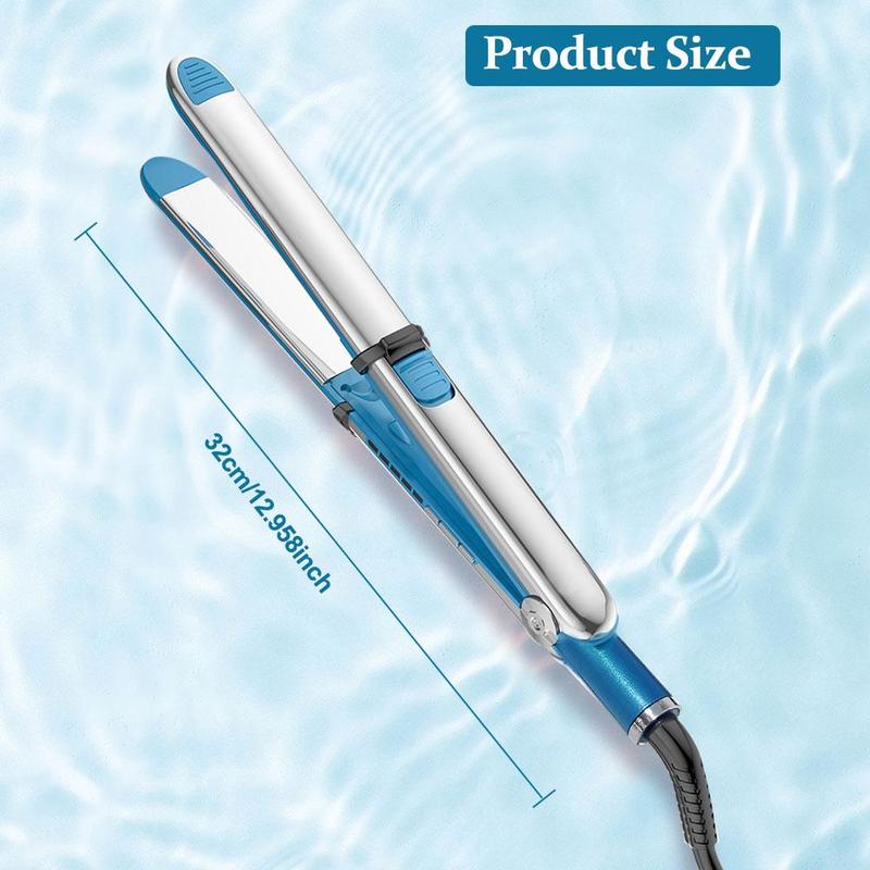 2 in 1 Iron Straightener, Electric Heated Hair Straightener, Professional Hair Styling Tool for Home & Salon Use, Christmas, Fall, Winter Gift, Christmas Gift