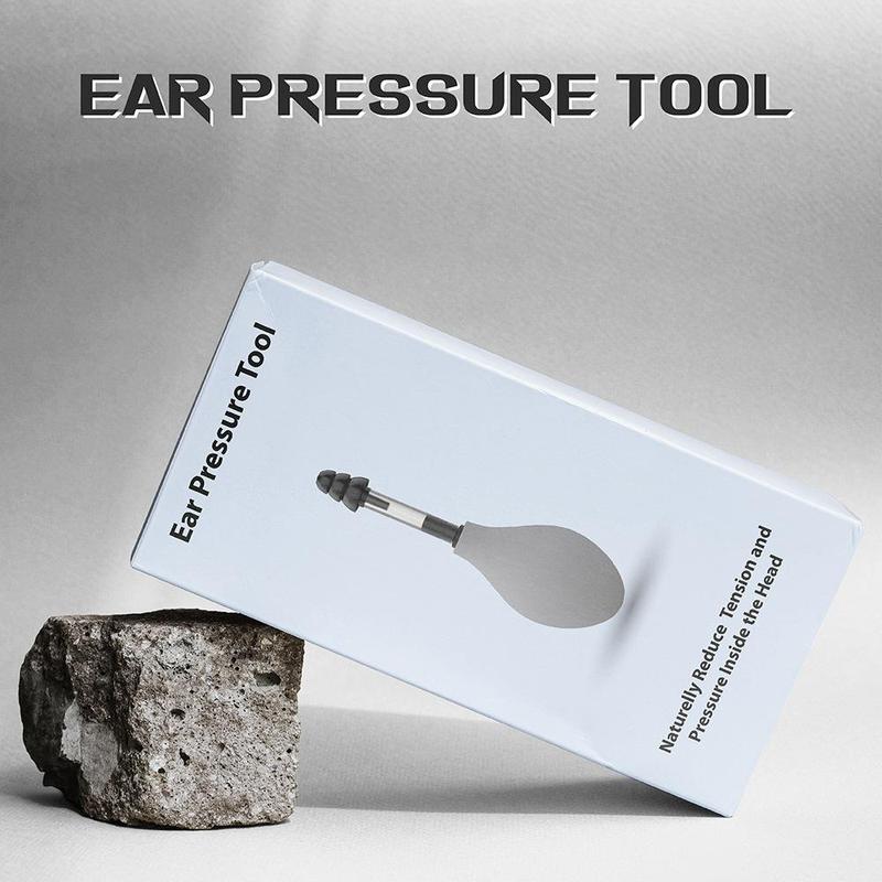 Ear Pressure Relief Tool, 1 Count Ear Wax Removal Tool, Manual Airplane Motion Sickness Relief Tool