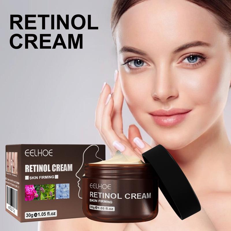 EELHOE Retinol Cream Anti-wrinkle & Anti-aging Firming & Tightening Deep Moisture Hydrate Moisturizer Skincare Skin Repair Anti Aging Facial Moisturizing Smooth Arbutin Glycerin Hyaluronic Hyaluronic Acid Lotion Sensitive Comfort Hypoallergenic