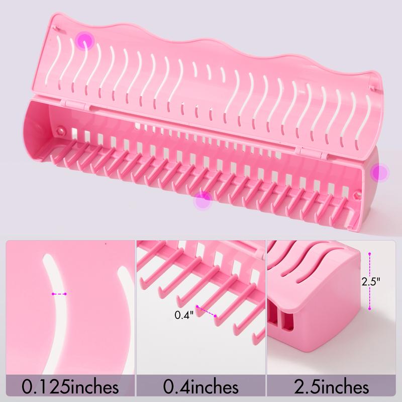 LUVME Hair Extension Holder and Hanger to Hold Clip-In,Tape-In,Bundles,Washing Coloring and Blow-Drying Haircare