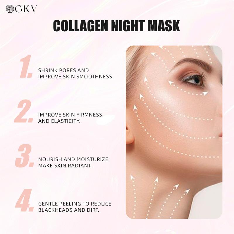 GKV Collagen Night Wrapping Mask : SLEEP, SHED, AND GLOW!