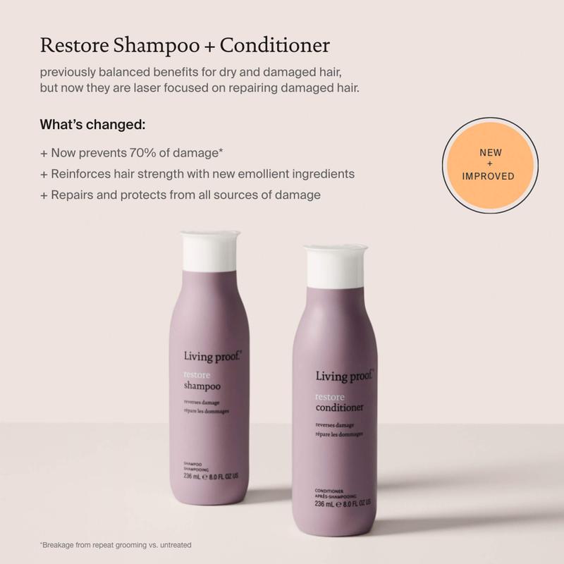 Restore Wash Duo: Damage Repair Shampoo + Conditioner