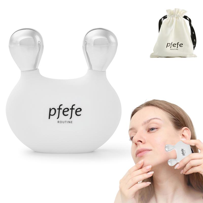 PFEFE Cryo Rabbit Massager for Eye Cream Serum Absorption Frozen Tool for Face Relaxing Jawline Lifting Undereys Puffiness Nose Sculpting Girls Women Self Skin Care Beauty Tools Gifts