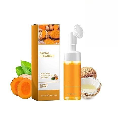 Turmeric Brightening Facial SkincareCleanser,Comfort Deep CleansingHydrating FacialCleanser, Oily Skin,Gir Shower Products FacialCleansersFacial Cleansing Facial Wash