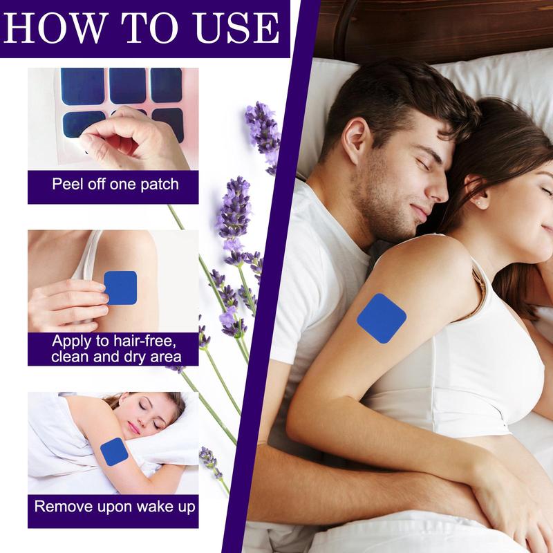 Sleep Aid Patch, 60pcs Deep Relaxation Sleep Patch, Sleep Care Patches, Personal Care Product for Women & Men