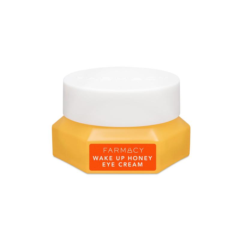 Farmacy Wake Up Honey Eye Cream for Dark Circles and Puffiness - Under Eye Cream for Wrinkles and Bags Under Eyes - Formulated with Caffeine & Vitamin C