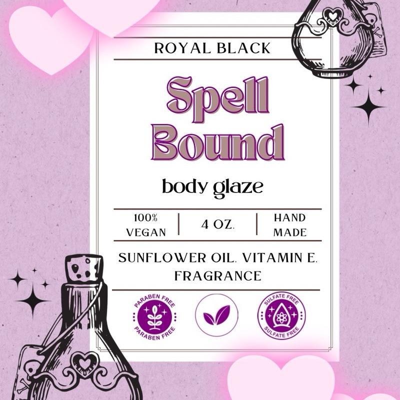 Spell Bound Hydrating Royal Body Glaze Body Care Fragrance Moisturizer for Smooth and Radiant Skin