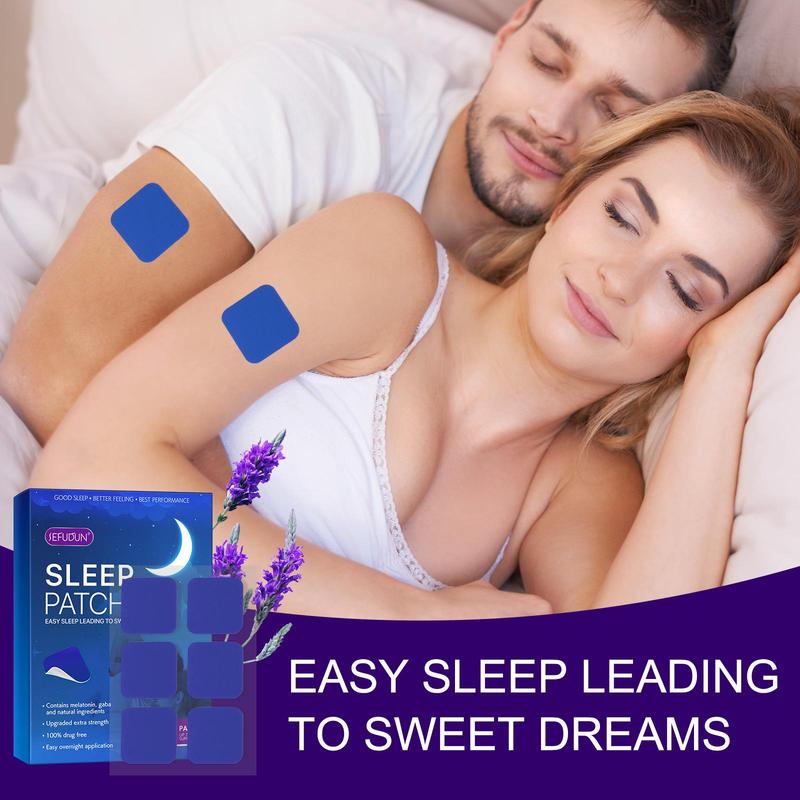 Sleep Aid Patch, 60pcs Deep Relaxation Sleep Patch, Sleep Care Patches, Personal Care Product for Women & Men