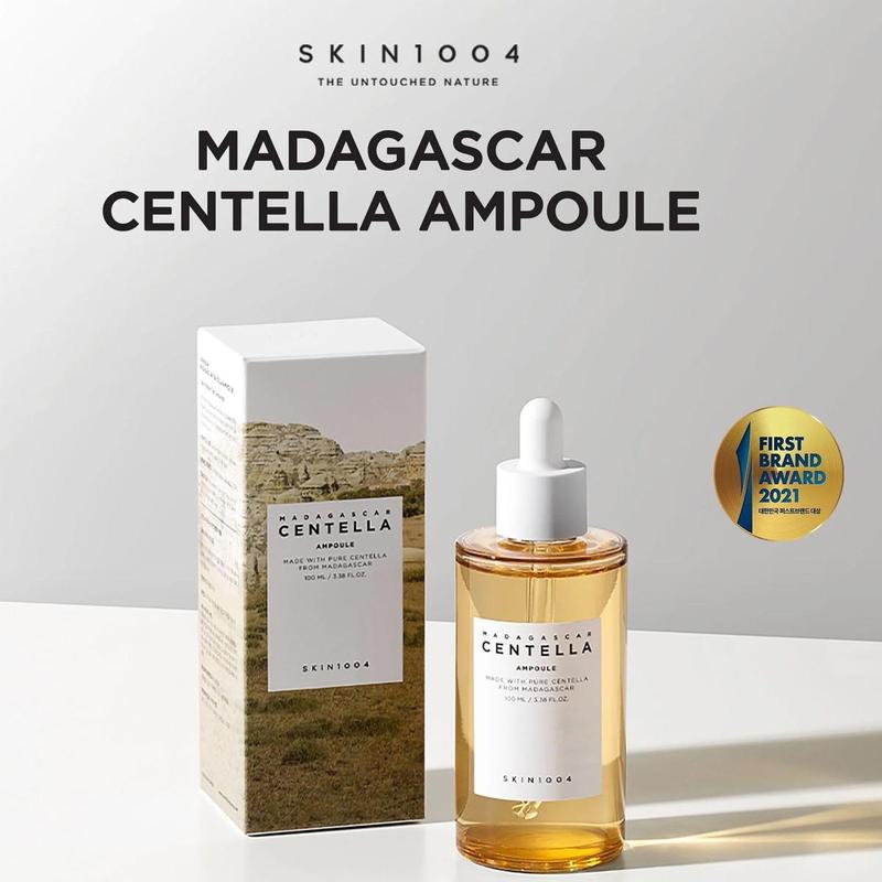 [SKIN1004] Madagascar Centella Ampoule 55ml, Signature Ampoule, Watery texture and Non-sticky, Soothing, Caming, Korean Skin Care, Viral  Madagascar Centella Ampoule