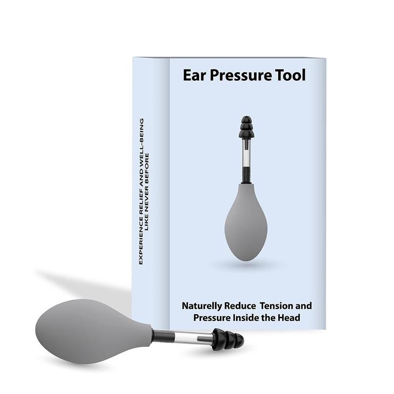 Ear Pressure Relief Tool, 1 Count Ear Wax Removal Tool, Manual Airplane Motion Sickness Relief Tool