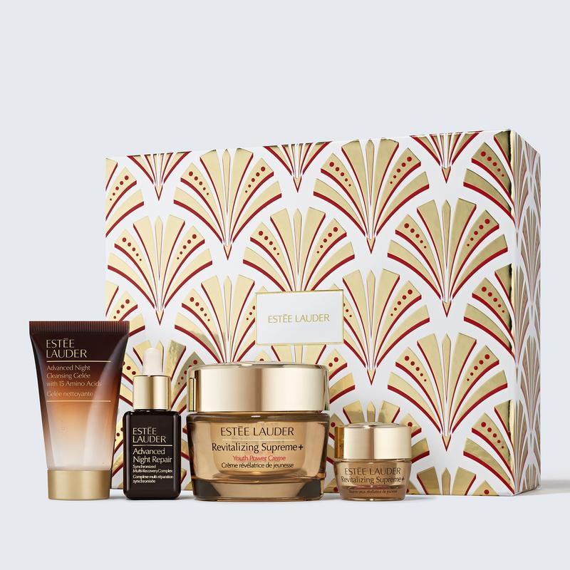 Revitalizing Supreme+ Moisturizer Holiday Skincare Set The Lift + Firm Routine