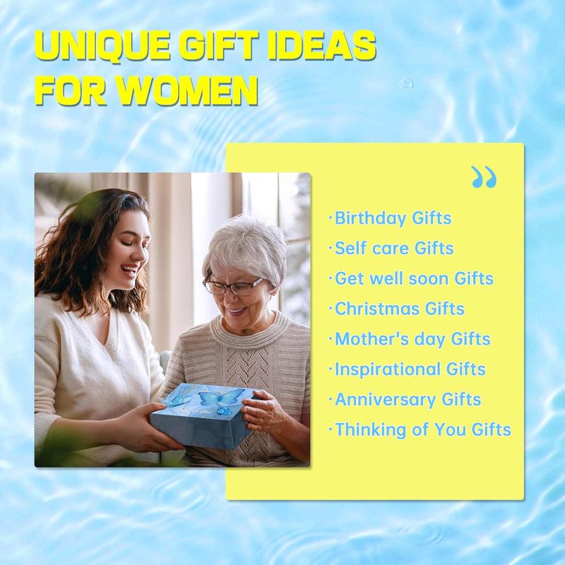 Christmas Gifts - 10pcs Unique Spa Gift Baskets - Relaxing Self-Care Gifts For Women, Perfect for Birthdays, Christmas, Mother's Day, Valentine's Day, Ideal Gifts for Mom Wives, Girlfriends, Daughters, Mothers, Best Friends, And Sisters