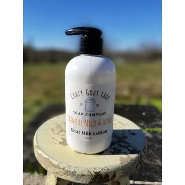 Oatmeal Milk & Honey Goat Milk Lotion - Natural, Non-Greasy Moisturizer for Dry & Sensitive Skin