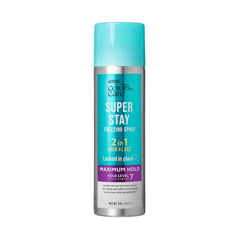 KISS Colors & Care Super Stay Freezing Spray - Maximum Hold