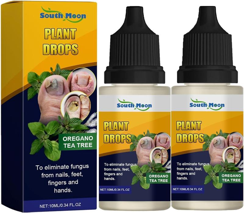 [Buy one get one free]Plant Drops Nail Fungus for Nails Moisturizer Oregano Tea Tree, Support Comfort Moisturizer for Toenail Nourishing Nail Polish