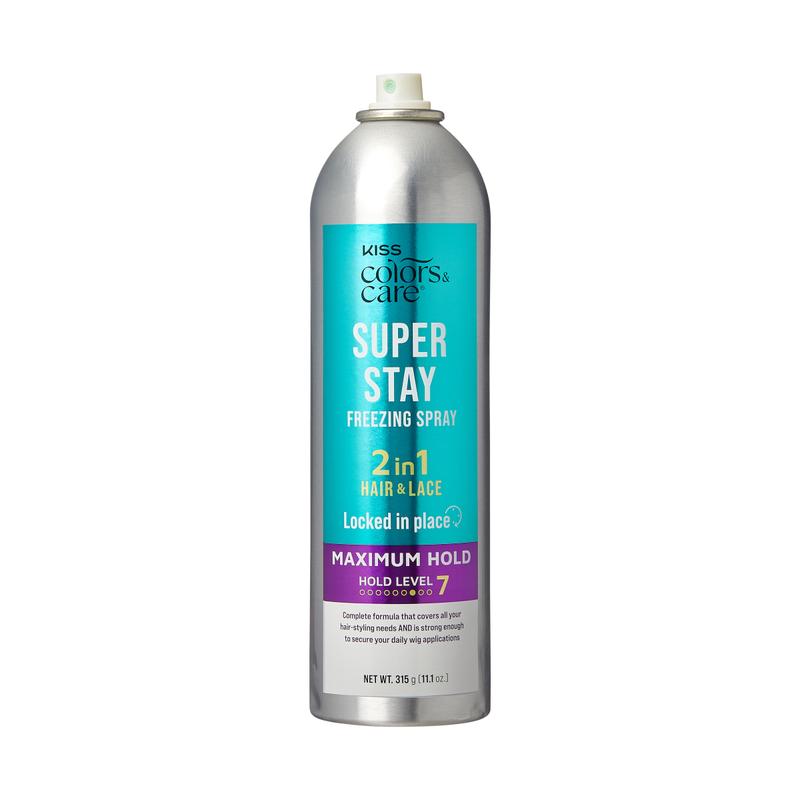 KISS Colors & Care Super Stay Freezing Spray - Maximum Hold