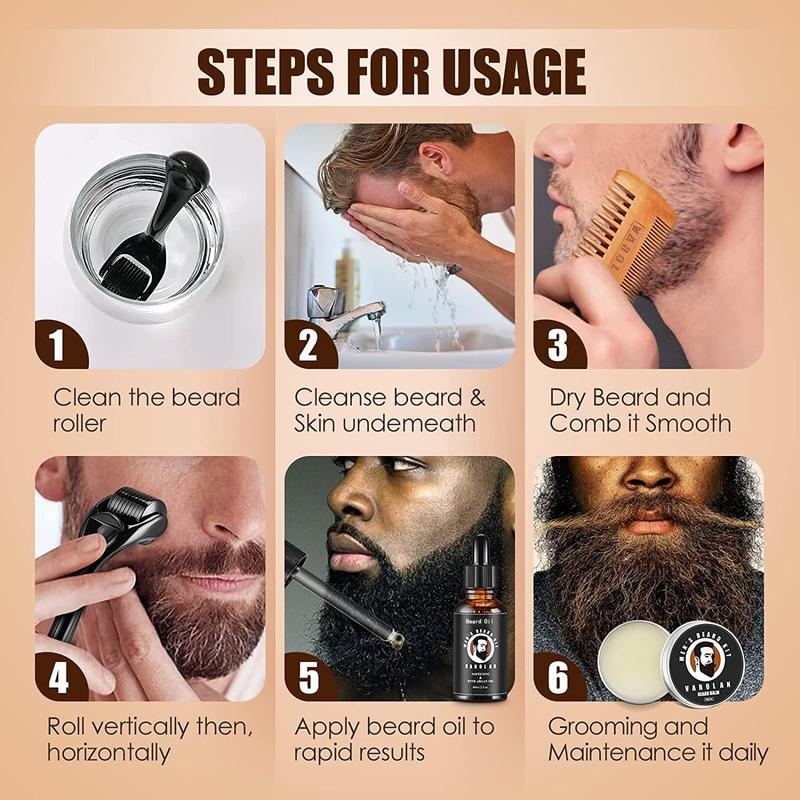 Beard Care Kit for Men, Birthday Gifts for Men, Mens Gifts Hair Care Comfort Hair Care Comfort