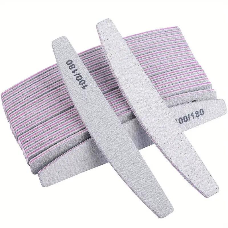 Nail Care Nail Art Nail File Strip, 10pcs Nail Polishing Tool, Professional Manicure Tool for Women & Girls, Christmas Gift