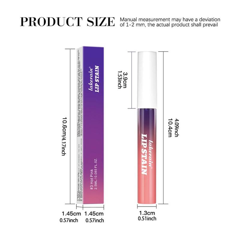 3 Counts Lakerain Tear Off Lip Gloss, The Color After Tearing Is A Matte Light Pink, and The Color May Vary Depending on The Skin Tone