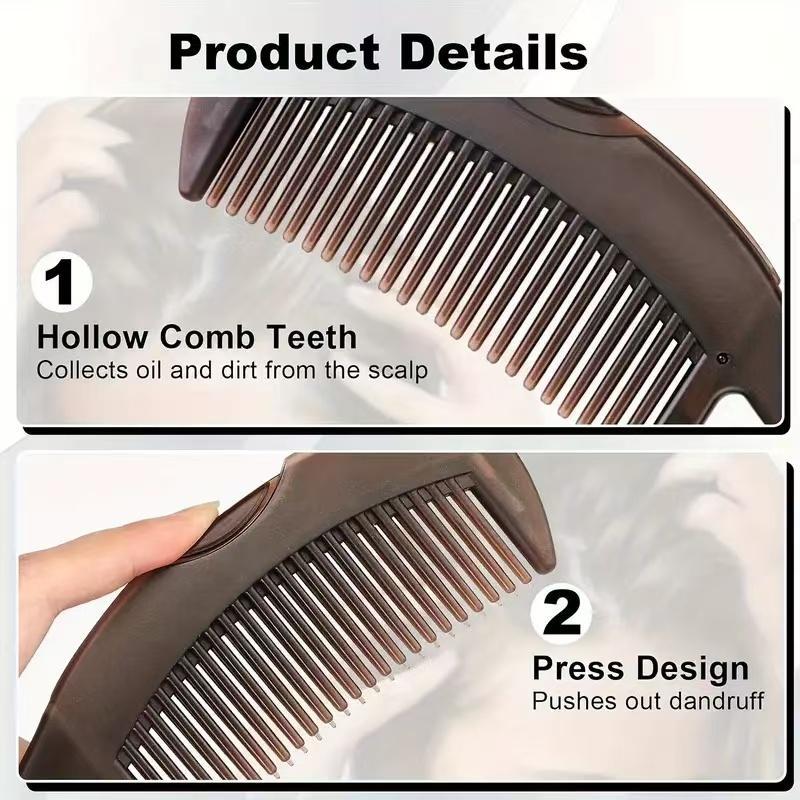 Manual Scalp Massage Comb, Portable Handheld Hair Conditioning Comb, Head Relaxation Massage Tool, Hair Care Products for Women & Men, Christmas Gift