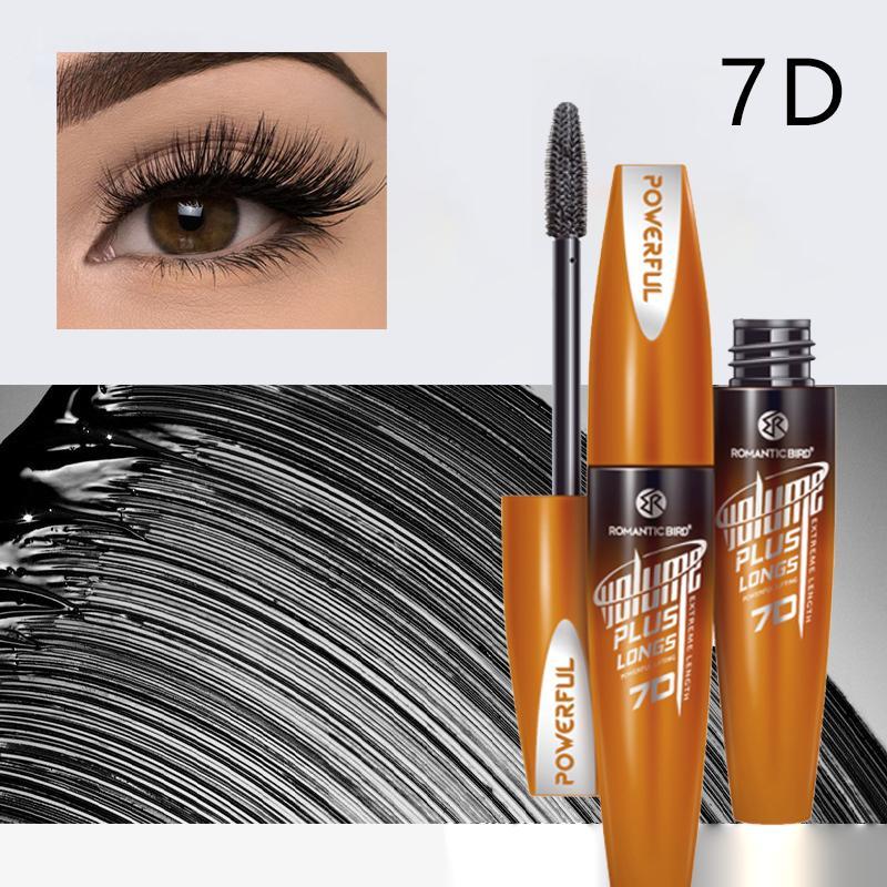 Long Lasting Mascara, 1 Count Natural Curl Eyelashes Mascara, Eye Lashes Lengthening Volumizing Styling Mascara Stick, Professional Eye Enhancement Makeup Products