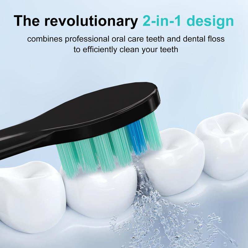 3 in 1 Rechargeable Water Jet Sonic Electric Toothbrush, 1 Box Teeth Cleaner, Toothbrush Water Jet Function, with Additional Brush Head