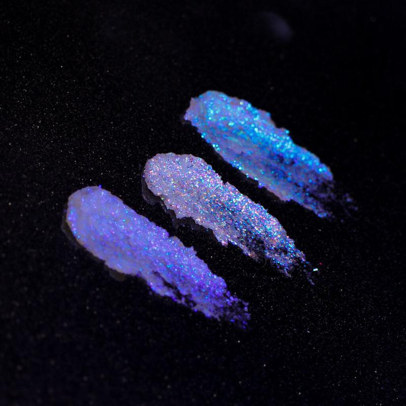 STARLITES COLLECTION – 3 Piece Illuminating Iridescent Glitter Gel Set Eyeshadow Makeup