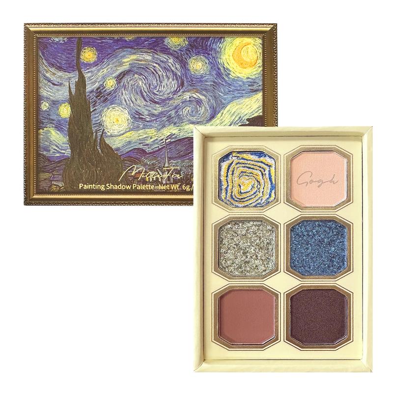 MilleFee Van Gogh's Painting Eyeshadow Palette - Cosmetics Makeup