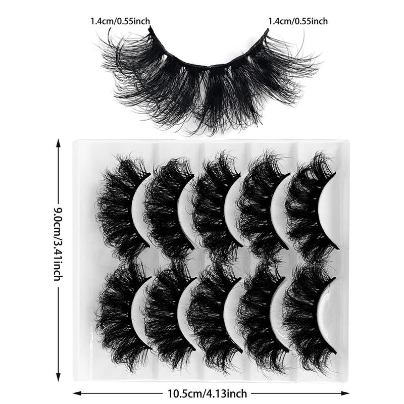 Fluffy False Eyelashes, 15pairs 3pack Wispy Cat Eye Look Faux Cluster Lashes, Full Volume Eyelash for Lashes Extensions, Volumized False Eyelashes for Women & Girls Eye Makeup Enhancement, Lash Extension Kit