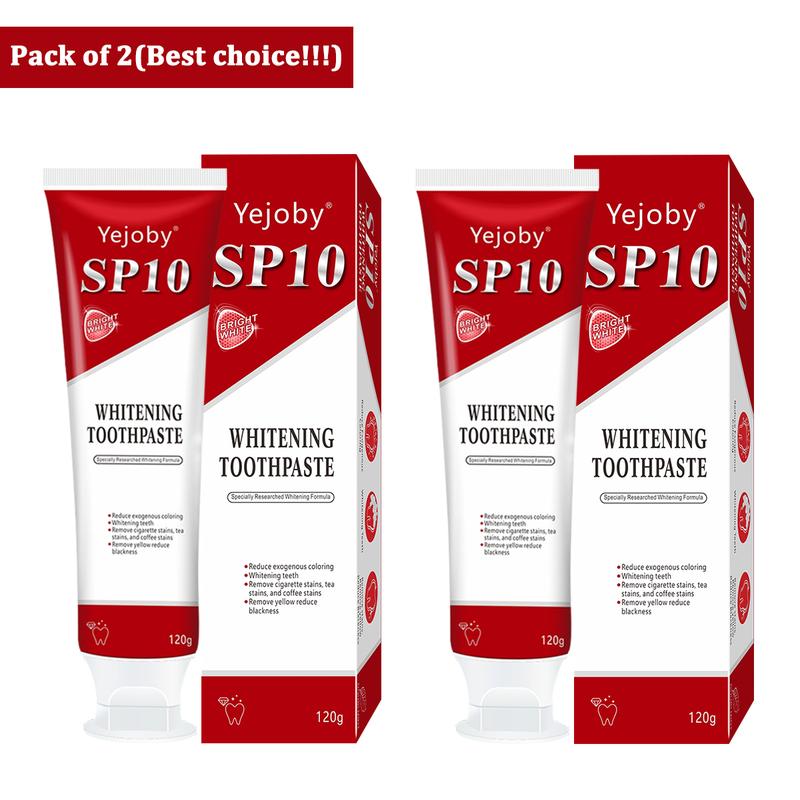 [Upgraded Version] SP-10 whitening Toothpaste, Super sp10 brightening Oral probiotic, sp 10 Bright White Toothpaste for Stain Removing, Fresh Breath & Teeth Health Whitening Solution Effect is better than SP-7 and SP-8,SP-6 SP-4 sp-6 sp8 sp6 sp4 SP-10