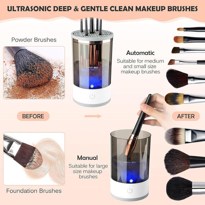 Electric Makeup Brush Cleaning Tool, Makeup Brush Cleaning Kit, Professional Makeup Brush Cleaning Tool for Women