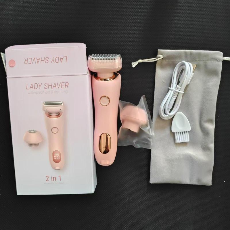 Electric Hair Removal Tool, 1 Box Rechargeable LCD Display Hair Trimmer for Women, Personal Care Appliances for Home and Travel