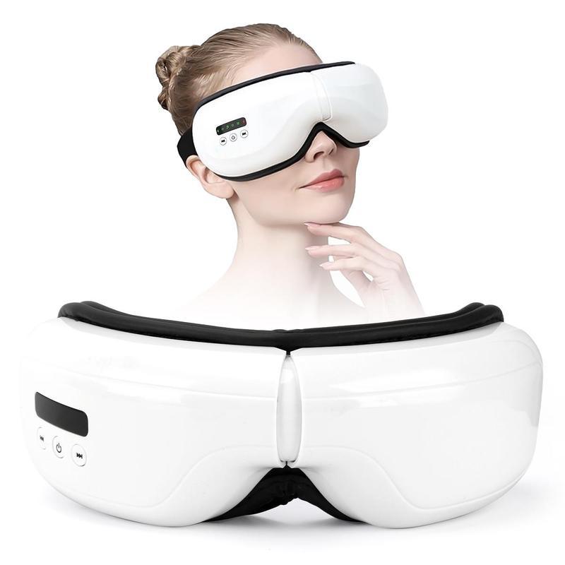 Eye Massager, Eye Mask withHeat Bluetooth Music,Smart Eye Mask for Relax Eye, lmprove Sleep,Eye Care Birthday Gifts,Christmas Gifts Relaxing