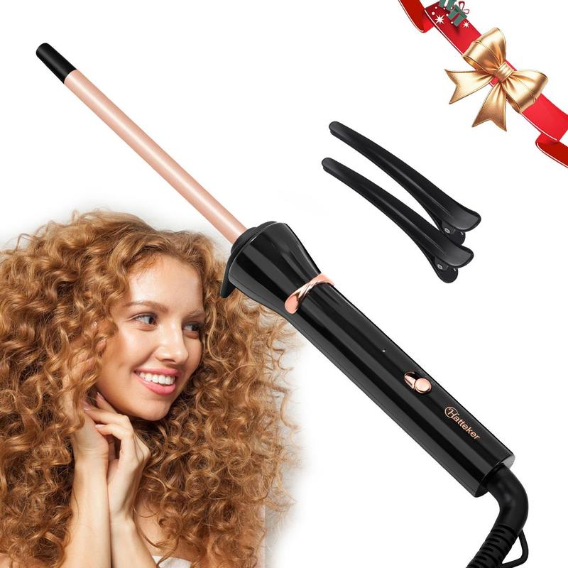 9mm Mini Hair Curler, 1 Box Hair Curling Iron, Thin Curling Iron Wand for Home & Salon Use, Professional Hair Styling Tool for Women & Girls, Christmas Gift