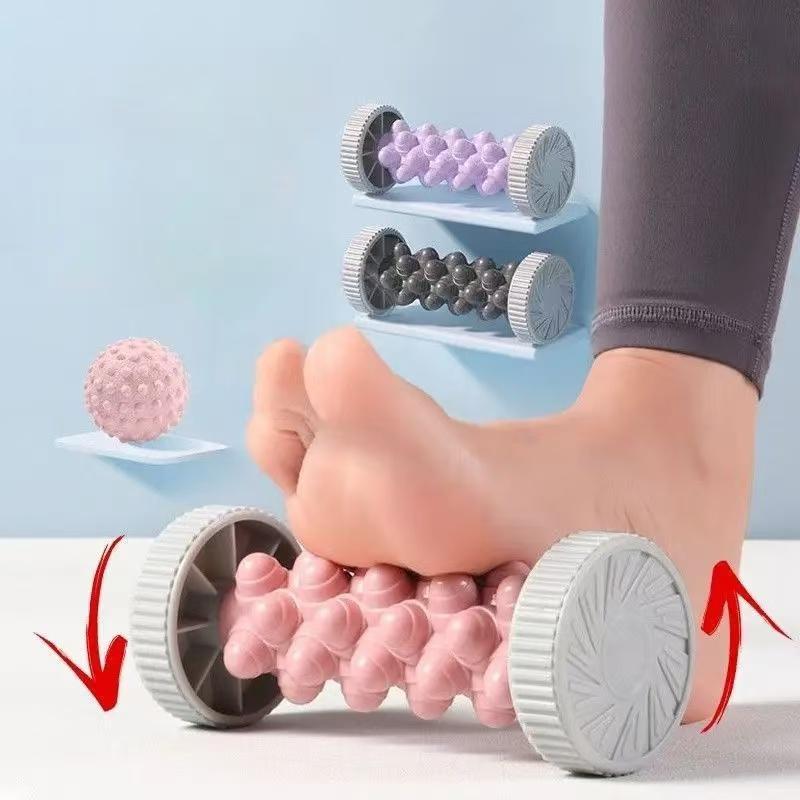 Foot Massage Roller, Manual Foot Massager, Yoga Plantar Fascia Stick, Roller Cylinder, Home Exercise Muscle Relaxation Foot Roller Stick