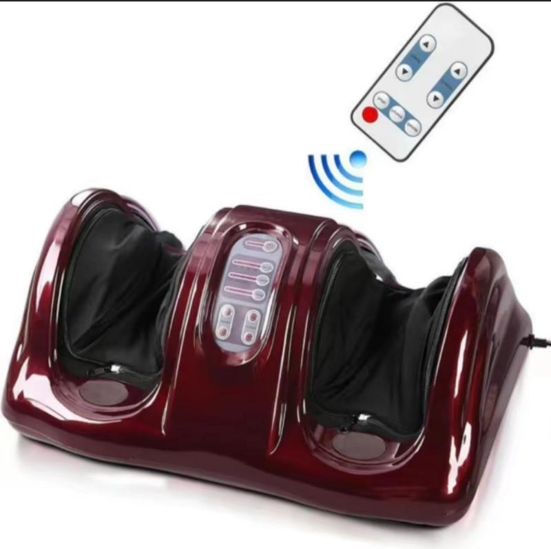 2024 New ISKOVI Shiatsu Foot Massager Machine. Soothing Heat, Deep Kneading Therapy, Improve Blood Circulation and Foot Wellness, Relax for Home or Office Use. Amazing Gift for father, mother, husband, wife, seniors, drivers, office workers.