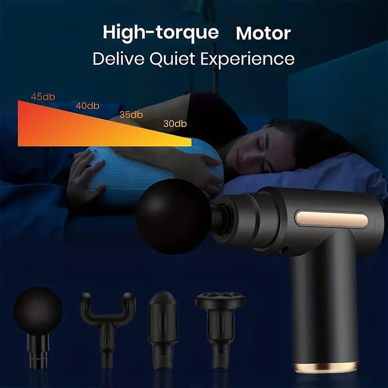 Portable Muscle Massage Gun, Deep Tissue Relief, Must-Have for Post-Workout Recovery, Alleviate Muscle Tension