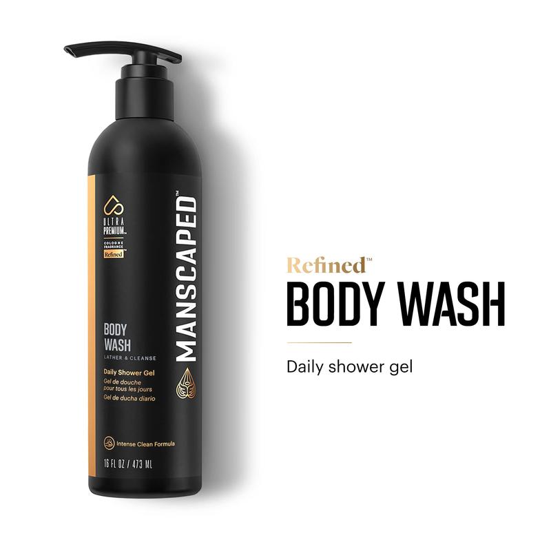 MANSCAPED® The Luxury Package 4.0 Includes: The Lawn Mower® 4.0 Electric Trimmer, The Shears 2.0 Nail Kit, Crop Preserver®, Deodorant, Body Wash, 2-IN-1 Shampoo & Conditioner, The Shed toiletry bag