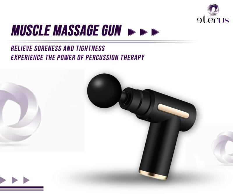 Portable Muscle Massage Gun, Deep Tissue Relief, Must-Have for Post-Workout Recovery, Alleviate Muscle Tension