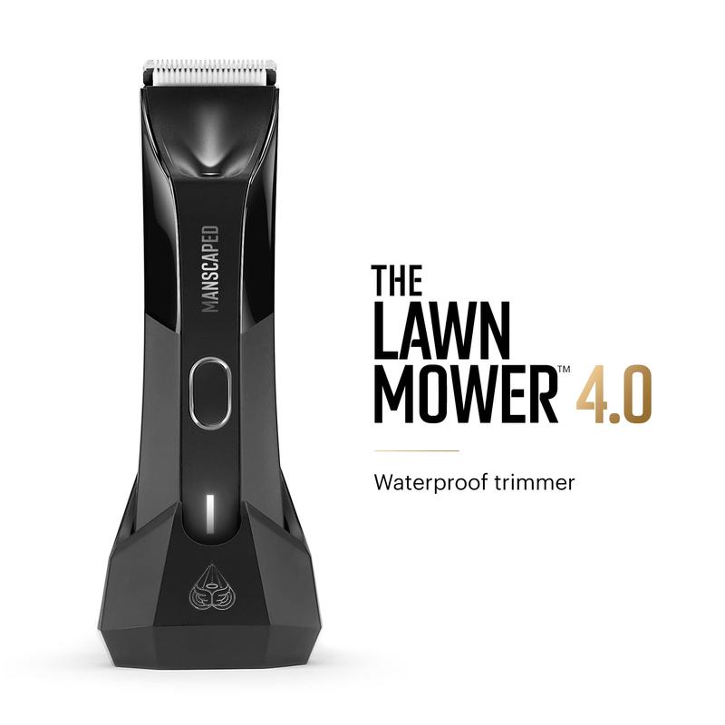 MANSCAPED® The Luxury Package 4.0 Includes: The Lawn Mower® 4.0 Electric Trimmer, The Shears 2.0 Nail Kit, Crop Preserver®, Deodorant, Body Wash, 2-IN-1 Shampoo & Conditioner, The Shed toiletry bag