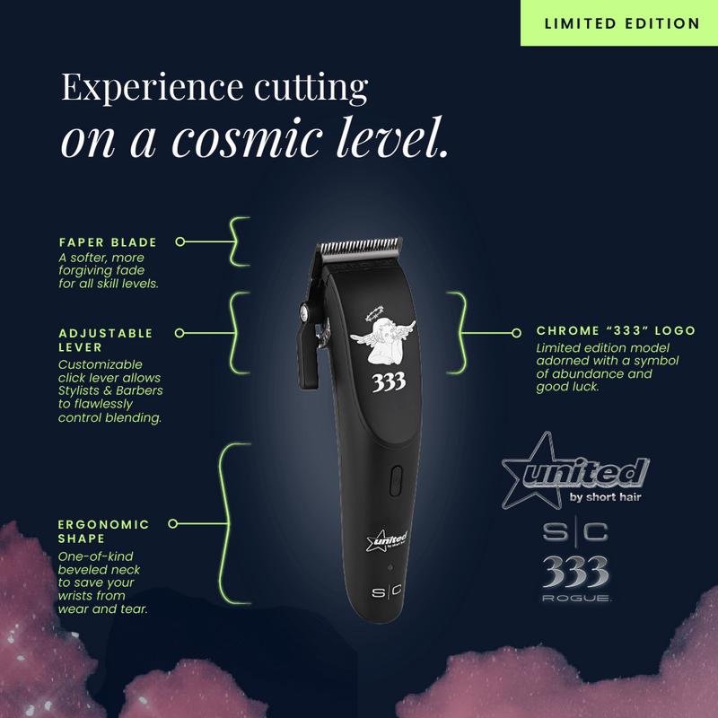 United By Short Hair x StyleCraft Rogue Clipper | 333 Limited Edition Adjustable Cordless Comfort