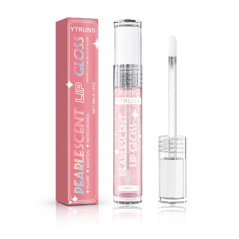 Long-lasting Lip Gloss, 1 Count Moisturizing Lip Glaze, Glossy Lip Glaze Stick, Plumping Lip Oil Lip Stick for Girls & Women