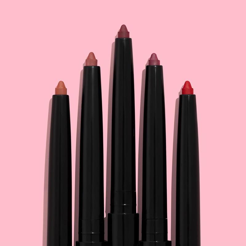 wet n wild Lip Liner Perfect Pout Matte Retractable Gel Lip Liner Pencil, Purple Lay Down the Mauves