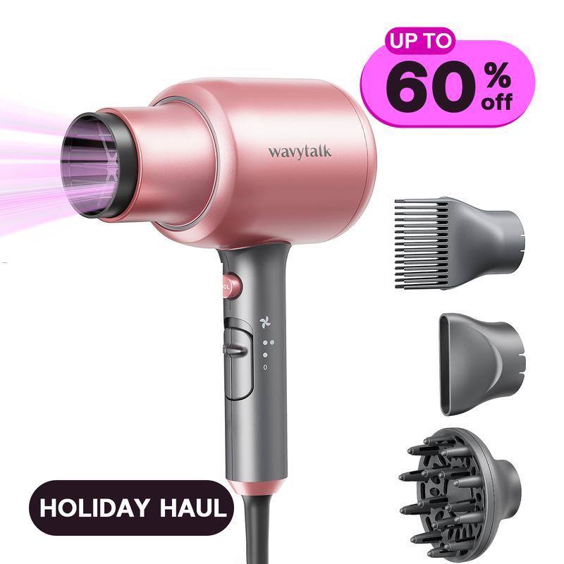 Wavytalk Professional Ionic Hair Dryer with Diffuser