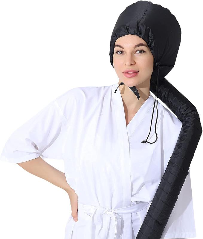 Hair Care Soft Bonnet Hair Dryer Attachment with Hose, Speed Up Full Hair Drying, No Damage to Hair, Easy to Wear, Suitable for All Head Shapes