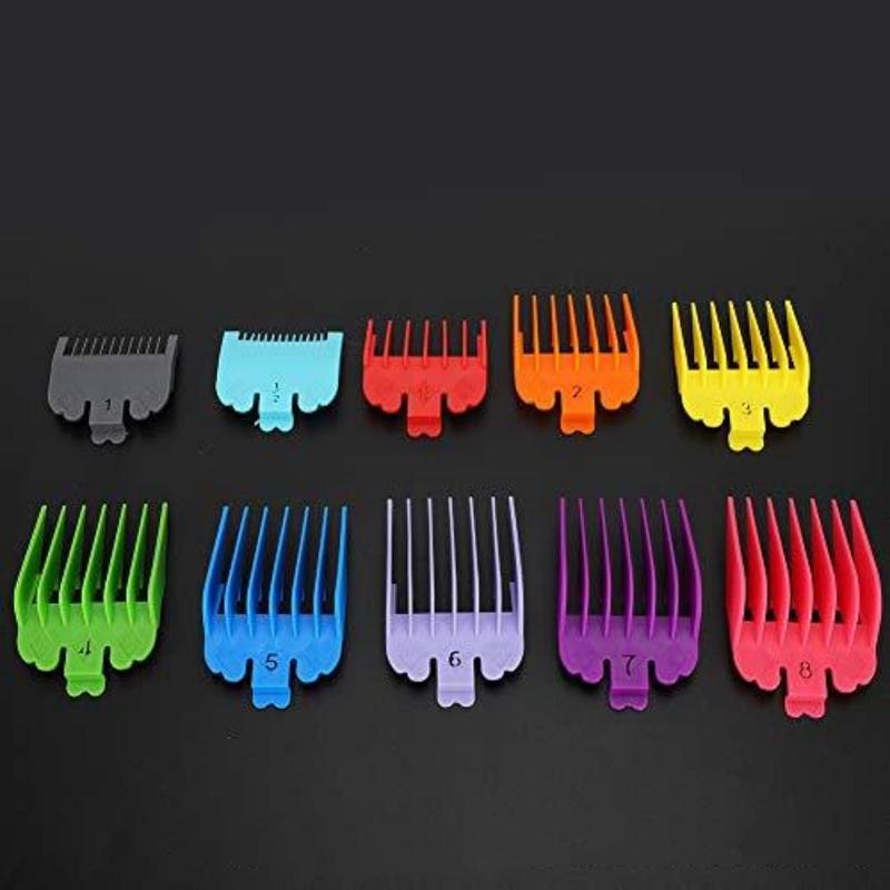 Electric Hair Clipper Replacement Comb, 10pcs Professional Hair Clipper Replacement Comb, Hair Clipper Accessories for Men & Women, Gift for Halloween, Christmas