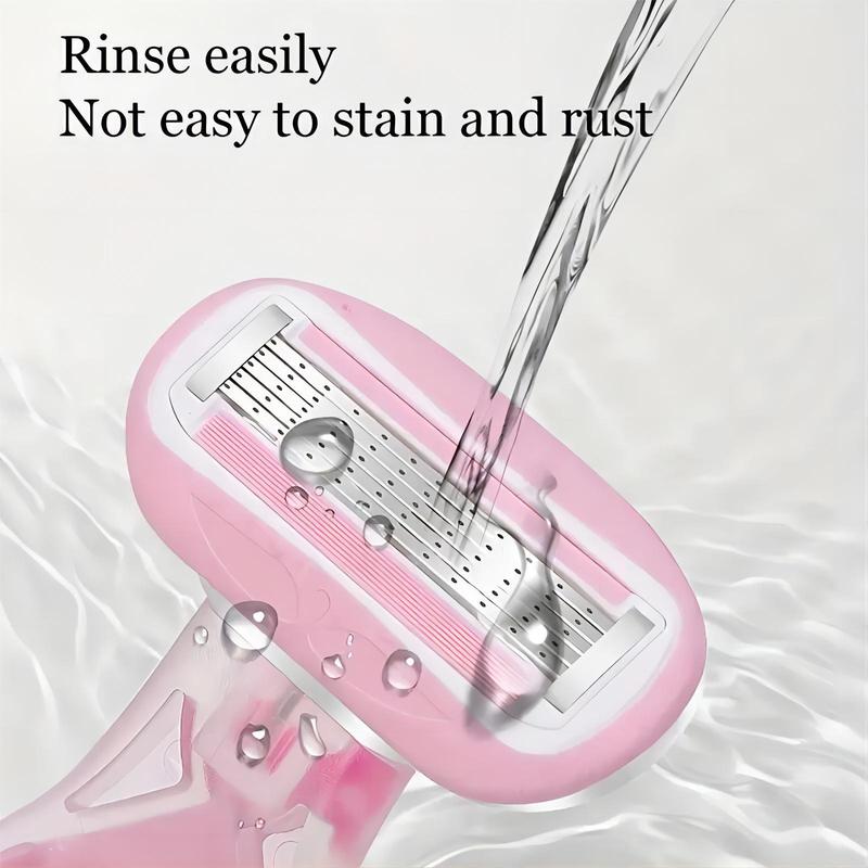 Portable Manual Shaver, 1 Count Multi-functional 5-layer Design Hair Removal Tool For Women