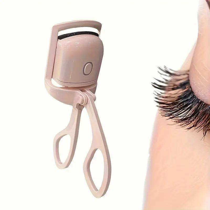 Quick-heating Electric Eyelash Curler, Portable Effortless Long-lasting Eye Makeup Tool for Easy Home Use, Professional Makeup Tools for Women, Christmas Gift